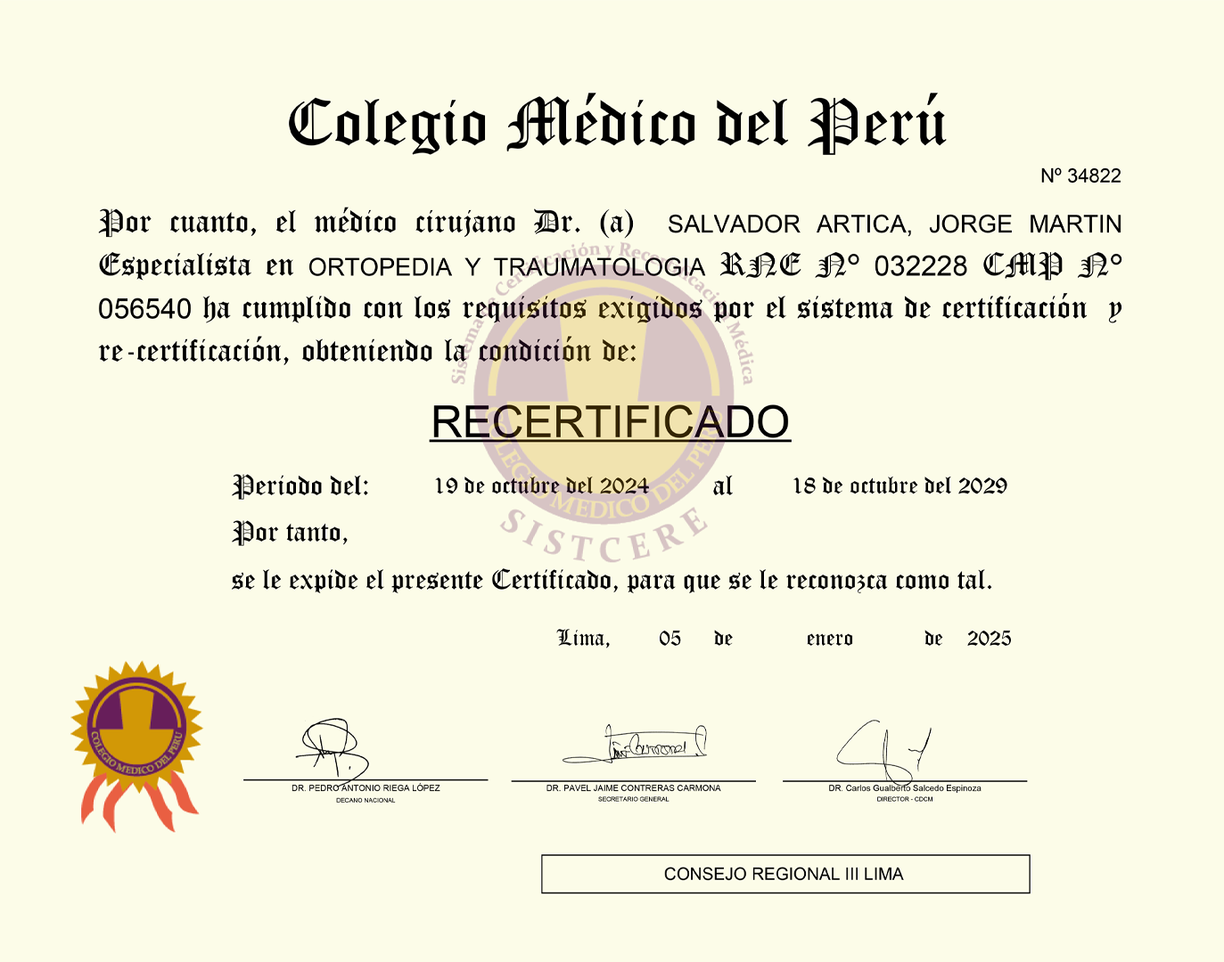 certicado-colegio-medico-ortopedia